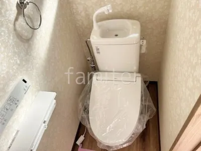 タンク式トイレ  LIXIL アメージュ 便器（フチレス） 