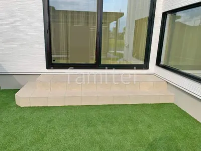 タイルデッキ 壁2面  LIXIL グレイスランド ベーシック