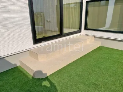 タイルデッキ 壁2面  LIXIL グレイスランド ベーシック