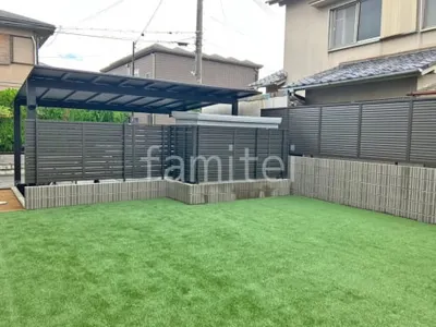 人工芝 防草シート加工 マツモト 人工芝 30mm 