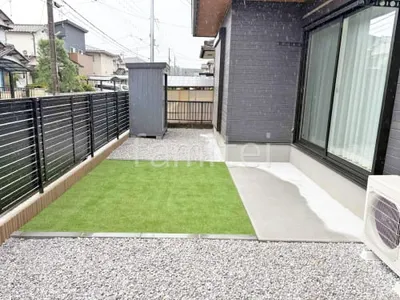 人工芝 防草シート加工 ヨシミツ毛織 リアル人工芝 35mm 