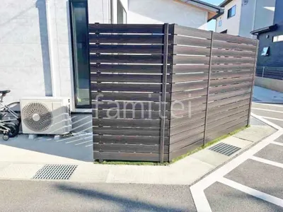 人工木・樹脂 フェンス（木調） F＆F マイティウッド デコll 高尺タイプ 目隠し 木調・ラティス 樹脂