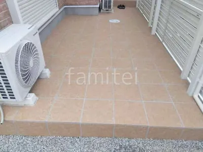 タイルデッキ 壁2面  LIXIL グレイスランド ベーシック