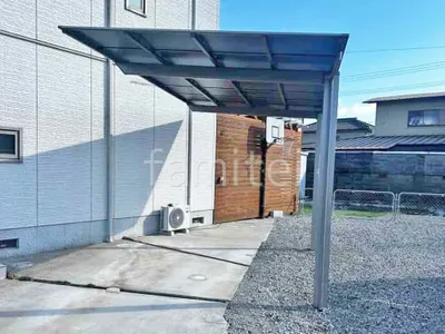 カーポート１台 （単棟） LIXIL ネスカＦ フラット屋根