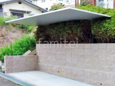 サイクルポート 自転車バイク屋根 LIXIL カーポートSC ミニ フラット屋根 吊り下げ屋根