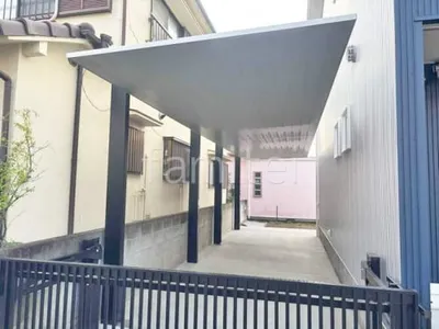 カーポート２台(縦) 連棟 LIXIL カーポートSC フラット屋根 吊り下げ屋根