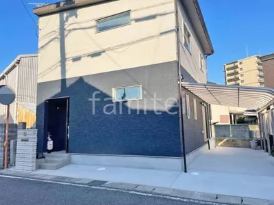 新築シンプル オープン外構