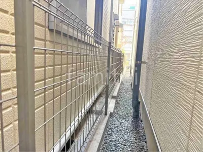 スチールメッシュ フェンス LIXIL ハイグリッドUF8型 境界・メッシュ