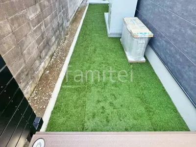 人工芝 防草シート加工 マツモト 人工芝 30mm 