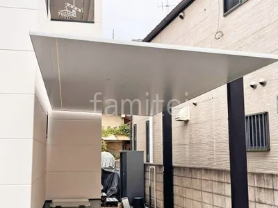 カーポート１台 （単棟） LIXIL カーポートSC フラット屋根 吊り下げ屋根