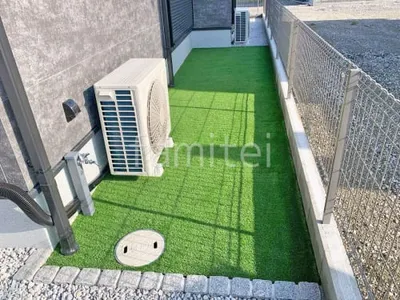 人工芝 防草シート加工 ヨシミツ毛織 リアル人工芝 35mm 