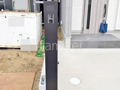 宅配ボックス門柱 （機能門柱 ） LIXIL FT 宅配ボックス付き 