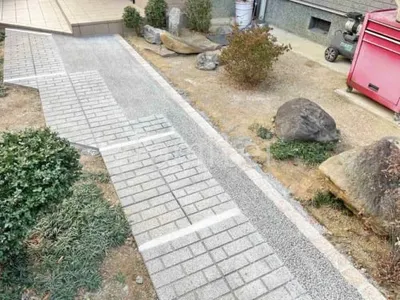 床洗い出し仕上げ ジャミ