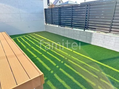 人工芝 防草シート加工 ヨシミツ毛織 リアル人工芝 35mm 