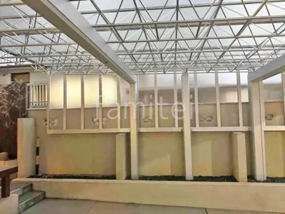 カーポート２台(ワイド) ツイン 三協アルミ Ｍ.シェードII フラット屋根 吊り下げ屋根