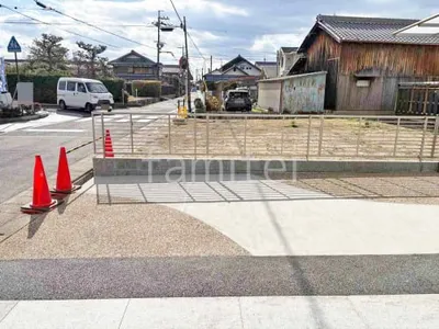 駐車場ガレージ床 土間コンクリート 床洗い出し仕上げ