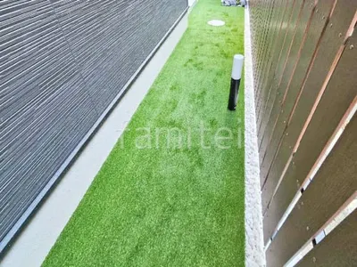 人工芝 防草シート加工 ヨシミツ毛織 リアル人工芝 35mm 