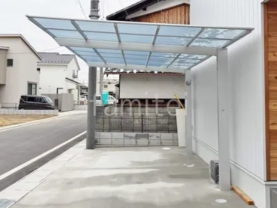 カーポート１台 （単棟） LIXIL ネスカＦ フラット屋根