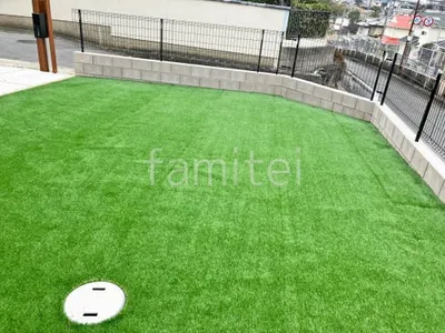 人工芝 防草シート加工 マツモト 人工芝 30mm 