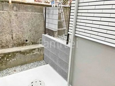 スチールメッシュ フェンス LIXIL ハイグリッドUF8型 境界・メッシュ ブロック塀 （化粧ブロック） ユニソン ジャスティ 