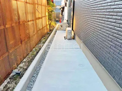 犬走り 土間コンクリート