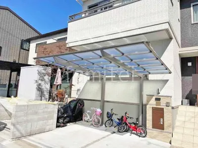 カーポート１台 （単棟） LIXIL ネスカＦ フラット屋根