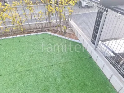 人工芝 防草シート加工 マツモト 人工芝 30mm 