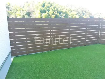 人工木・樹脂 フェンス（木調） F＆F マイティウッド デコll 高尺タイプ 目隠し 木調・ラティス 樹脂