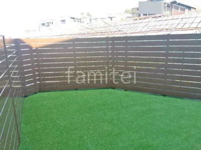 人工木・樹脂 フェンス（木調） F＆F マイティウッド デコll 高尺タイプ 目隠し 木調・ラティス 樹脂