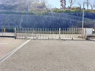 親子両開き 伸縮門扉 LIXIL アルシャインII M型 Aタイプ 