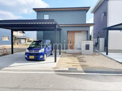 新築シンプル オープン外構