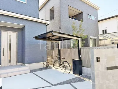 サイクルポート 自転車バイク屋根 LIXIL ネスカF ミニ フラット屋根