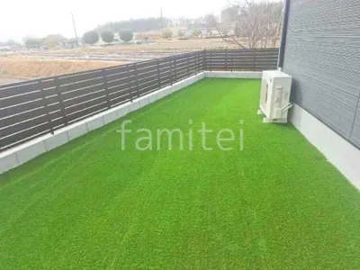 人工芝 防草シート加工 マツモト 人工芝 30mm 