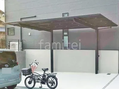 カーポート１台 （単棟） LIXIL ネスカＦ フラット屋根