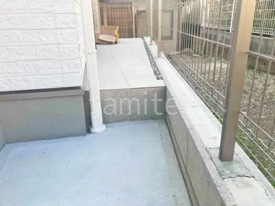 タイルデッキ 壁2面  LIXIL グレイスランド ベーシック