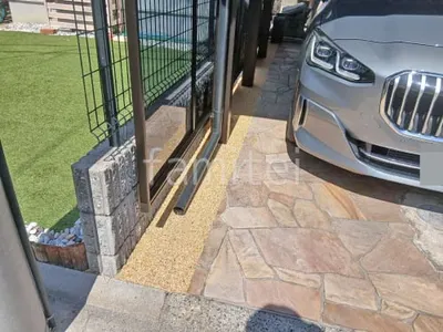 床洗い出し仕上げ 四国化成 リンクストーンM カモミール