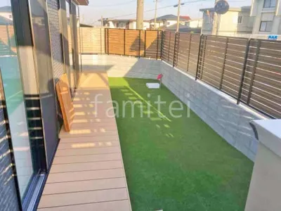 人工芝 防草シート加工 ヨシミツ毛織 リアル人工芝 35mm 