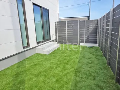 人工芝 防草シート加工 ヨシミツ毛織 リアル人工芝 35mm 