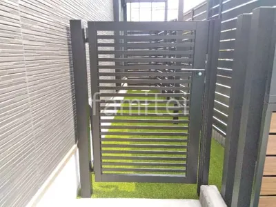 片開き 門扉 LIXIL AB YR3型 太横桟 