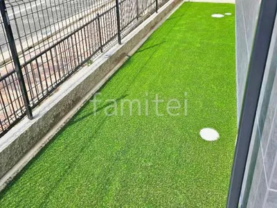 人工芝 防草シート加工 ヨシミツ毛織 リアル人工芝 35mm 