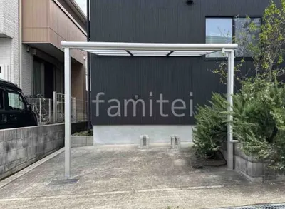 １階テラス屋根 （雨除け） LIXIL スピーネF フラット屋根 スタンダード 壁付