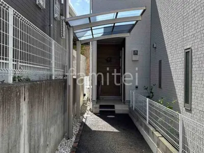サイクルポート 自転車バイク屋根 LIXIL ネスカF ミニ フラット屋根