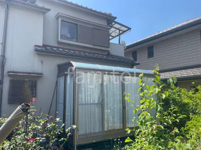 サンルーム 屋根材交換
