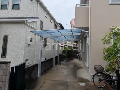 カーポート１台 （単棟） LIXIL ネスカＦ フラット屋根