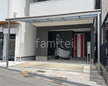 １階テラス屋根 （雨除け） LIXIL スピーネF フラット屋根 スタンダード 壁付