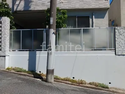 アルミ形材 フェンス LIXIL AB YT1型 採光パネル 目隠し 採光
