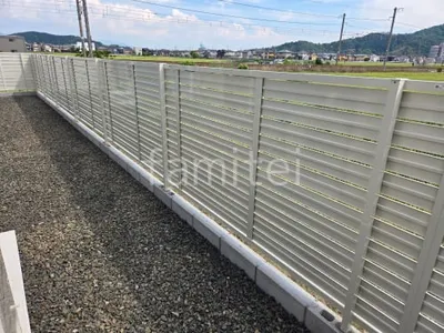 アルミ形材 フェンス LIXIL AB YS3型 横スリット3 目隠し