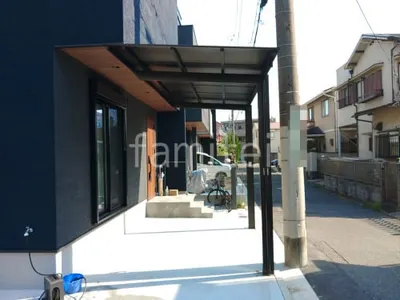 カーポート１台 （単棟） LIXIL ネスカＦ フラット屋根