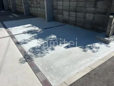 駐車場ガレージ床 土間コンクリート