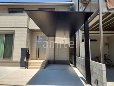 カーポート１台 （単棟） LIXIL カーポートSC フラット屋根 吊り下げ屋根